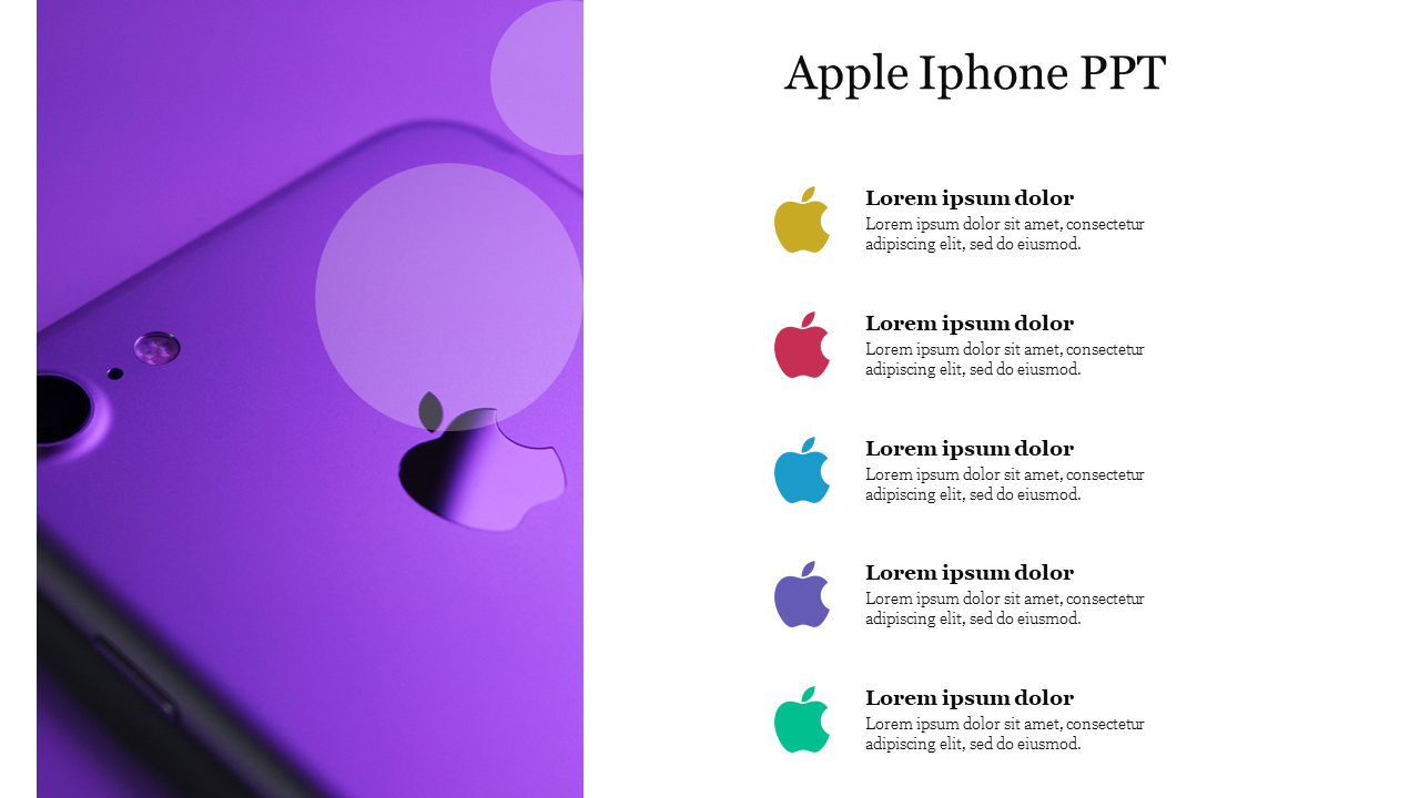 apple iphone presentation